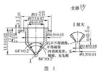 【兆恒機械】不銹鋼取樣錐微孔加工工藝